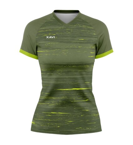 Xavi Performance T-shirt - groen - Dames