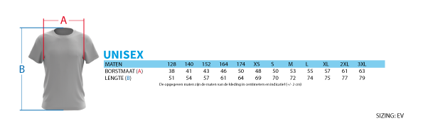 Xavi rugby-trainingsshirt Bokkerijders - zwart/rood - Unisex