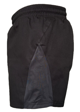 Xavi Rugbybroek met Bokkerijders logo - zwart - Unisex