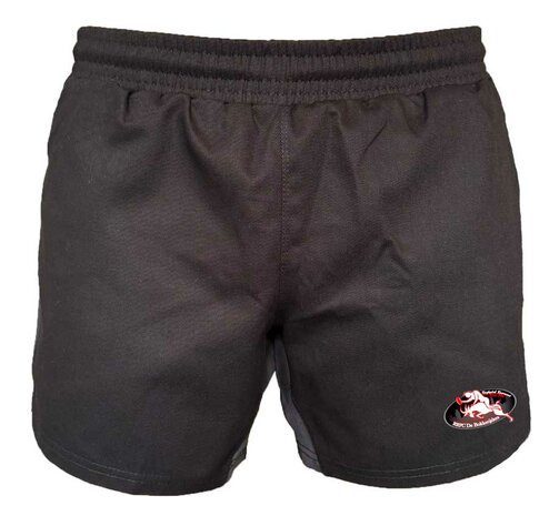 Xavi Rugbybroek met Bokkerijders logo - zwart - Unisex