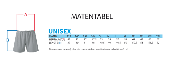 XAVI VollinGo wedstrijdbroek Heren