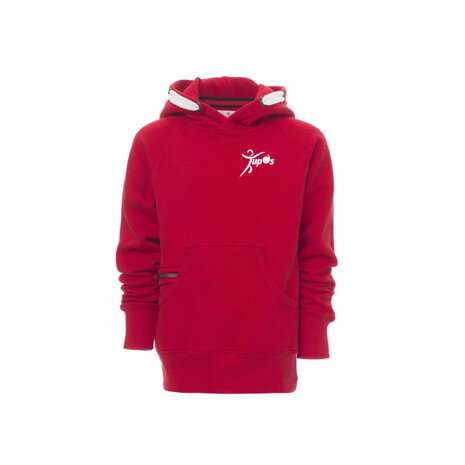 Tupos Hoodie rood Junior