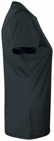 Xavi Basic t-shirt zwart - Dames