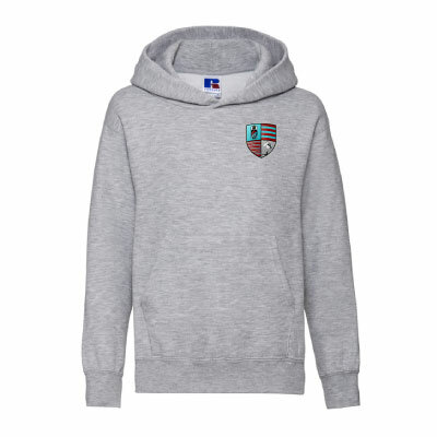 RC Maastricht hoodie met logo op de borst en tekstlogo op de rug - Grijs - Kinderen