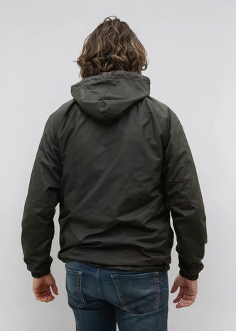 Xavi Regenjas met Capuchon & Mesh Voering &ndash; Comfort Fit - zwart - Unisex