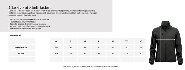  AV Unitas softshell jas Dames navy