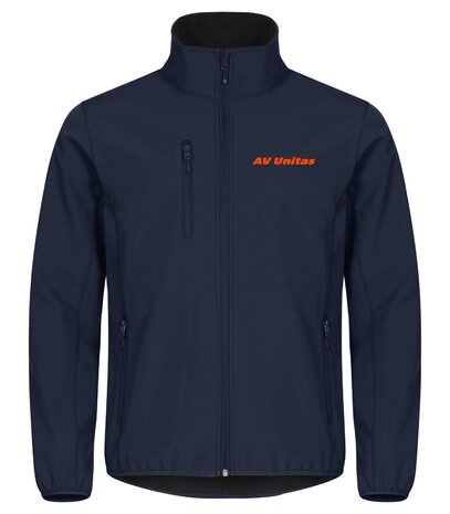 AV Unitas softshell jas Unisex navy