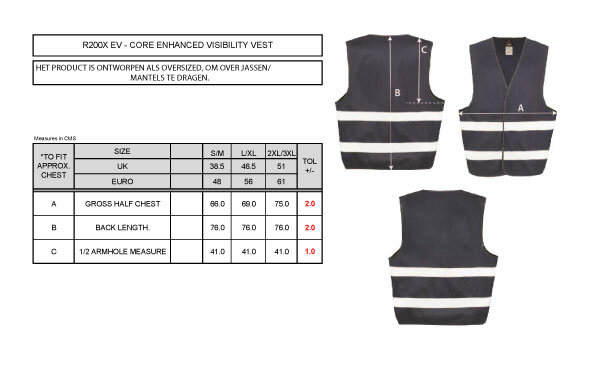 AV Weert Veiligheidshesje - Royal blauw - Unisex