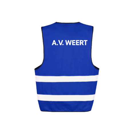 AV Weert Veiligheidshesje - Royal blauw - Unisex