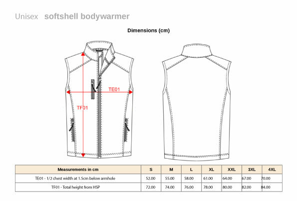 AV Weert Bodywarmer - Royal blauw - Unisex